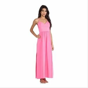 Amanda Uprichard Pink Maxi Dress